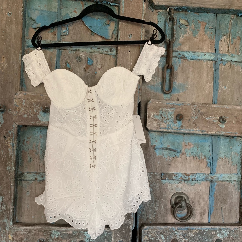 Tobi eyelet romper
